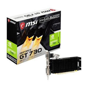 MSI Nvidia GeForce GT 730 N730K-2GD3H/LPV1 Graphics Card