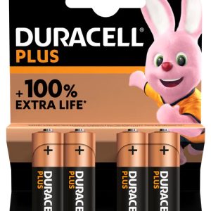 Duracell +100% Plus Power AA LR6 | 4 Pack