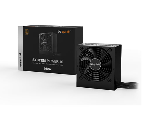 Be Quiet! 650W System Power 10 PSU, 80+ Bronze - Image 3
