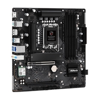 ASRock B760M PG Lightning WiFi Intel 1700 Socket Motherboard, Micro-ATX, 4x DDR5 Slots, 4x M.2 Sockets, 1x USB-C Port, 2.5GbE LAN, Wi-Fi 6E, 1x DisplayPort / 1x HDMI Port - Image 4