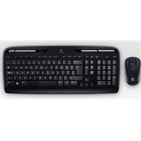 Logitech MK330 Wireless Keyboard and Mouse Combo for Windows, 2.4 GHz Wireless with USB-Receiver, Portable Mouse, Multimedia Keys, Long Battery Life for PC/Laptop, QWERTY UK Layout, Black - Image 3