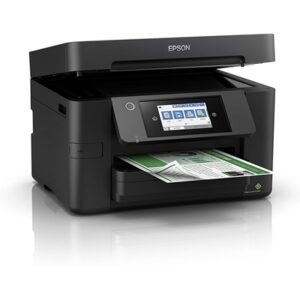 Epson WorkForce WF-4820DWF C11CJ06401 Inkjet Printer, A4, Colour, Wireless & Ethernet, All-in-One inc Fax, Duplex