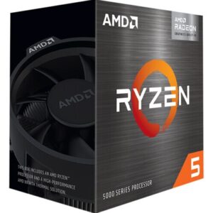AMD Ryzen 5 5500GT 3.6GHz 6 Core AM4 Processor, 12 Threads, 3.6GHz up to 4.4GHz Boost, 19MB Cache, 65W,  with Wraith Stealth Cooler, Radeon Graphics