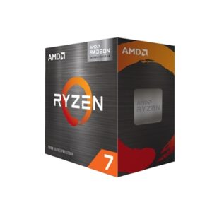 AMD Ryzen 7 5700G 3.8GHz 8 Core AM4 Processor, 16 Threads, 3.9GHz up to 4.6GHz Boost, 20MB Cache, 65W,  with Wraith Stealth Cooler, Radeon Graphics