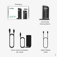 Plugable UD-ULTC4K Triple Monitor 4K 96W USB-C PD DisplayLink Certified Docking Station - Image 6