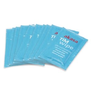 Akasa Pack of 10 Thermal Interface Material (TIM) Cleaning Wipes