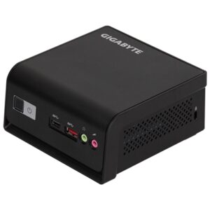 Gigabyte BRIX (GB-BTIP-N150) Barebone Kit, Intel N150 3.6GHz Quad Core CPU, 1 x DDR5 SO-DIMM Slot, 2 x M.2-2280 Slot, 1 x M.2-2230 slot, 1 x 2.5 Inch SATA Slot, Wi-Fi 5 & Bluetooth 5.0