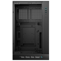 DeepCool CH270 Digital Micro-ATX Case, Mini-Tower PC Case with Tempered Glass Side Panel, USB-C Port, High Airflow Support for 360mm Radiator, ATX PSU, Black - Image 5