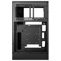 DeepCool CH270 Digital Micro-ATX Case, Mini-Tower PC Case with Tempered Glass Side Panel, USB-C Port, High Airflow Support for 360mm Radiator, ATX PSU, Black - Image 6