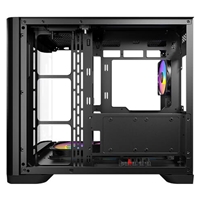ANTEC Constellation C5 Curve Black ARGB Case, Curved Glass Panels, Dual Chamber, Support back-connect motherboards, 4 x ARGB PWM fans with built-in fan controller, ATX, Micro-ATX, ITX - Image 3