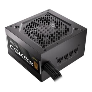 Antec CSK850 PRO 850W Semi-Modular ATX 3.1 Power Supply, PCIe 5.1 Ready with 12V 2x6 Connector, 80 Plus Bronze Certified, Quiet 120mm Fan, 5-Year Warranty
