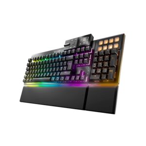 Be Quiet! Dark Mount Silent Tactile Modular ARGB Gaming Keyboard with 8 Customisable Display Keys, Silent Tactile Black Switches, Detachable Numpad & Stream Dock