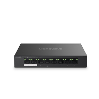 Mercusys MS108GP 8-Port Gigabit Desktop Switch with 7-Port PoE+