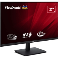Viewsonic VA270-H-2 27-Inch Full HD IPS Monitor, 1920x1080 resolution, 100Hz, Freesync, HDMI, VGA, 1ms, VESA - Image 2