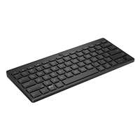 HP 355 Compact Multi-Device Keyboard, Bluetooth Wireless, Pair up to 3 Devices, Up To 2 Year Battery Life, Qwerty UK English Layout, Black - Image 2