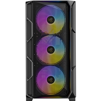 Antec AX1000 ARGB Mid-Tower Gaming PC Case, Full Mesh Front, Tempered Glass, Steel/Plastic, 4 x 120mm ARGB Fans, E-ATX, ATX/Micro-ATX/ITX Compatible - Image 3