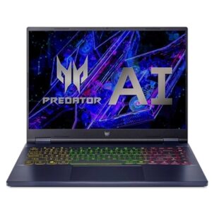 Acer Predator Helios Neo 14 AI Gaming Laptop, 14.5 Inch 2560x1600p Screen, Intel Core Ultra 5 125H Processor, GeForce RTX 4060, 16GB DDR5X RAM, 512GB SSD, Windows 11 Home