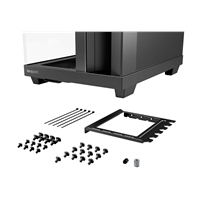 be quiet! Light Base 500 LX BGW85 Mid-Tower Case, Tempered Glass, 4 x ARGB Light Wings LX Fans, High Airflow ATX Case, USB-C 10Gbps, 400mm GPU Support, Vertical GPU Mount, Black - Image 3