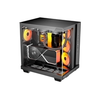 be quiet! Light Base 500 LX BGW85 Mid-Tower Case, Tempered Glass, 4 x ARGB Light Wings LX Fans, High Airflow ATX Case, USB-C 10Gbps, 400mm GPU Support, Vertical GPU Mount, Black - Image 6