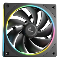 DeepCool LM360 Liquid CPU Cooler with 2.4" IPS Display, 360mm AIO, Triple 120mm ARGB Fans, Anti-Leak Technology, PWM Pump, Intel LGA 1851/1700 & AMD AM5 Compatible, Black - Image 4