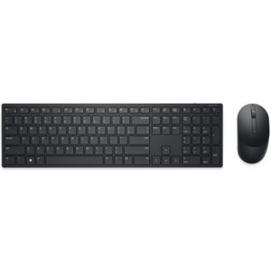 Dell KM5221W Pro Wireless Keyboard and Mouse Set for Windows, 2.4GHz Wireless, QWERTY UK English Layout, Black
