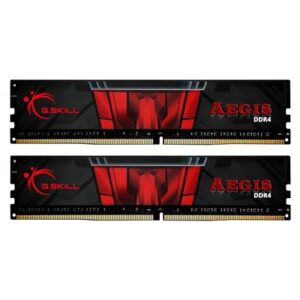 G.SKILL Aegis F4-3200C16D-16GIS 16GB (2x 8GB) DIMM System Memory, 3200MHz, DDR4, CL16