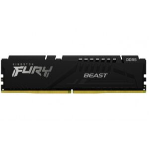 Kingston FURY Beast KF552C40BB-16 16GB (1x 16GB) DIMM System Memory, 5200MHz, DDR5, CL40, Black, Intel XMP