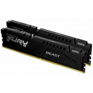 Kingston FURY Beast KF560C36BBEK2-16 16GB (2x 8GB) DIMM System Memory, 6000MHz, DDR5, CL36, Black, Intel XMP, AMD EXPO