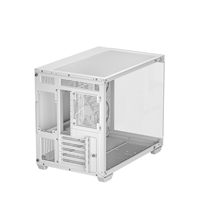 DeepCool CG330 3F ARGB Dual-Chamber Micro-ATX Tower Case, Tempered Glass Panels, 3 x 120mm ARGB Fans, USB 3.0, ITX/Micro-ATX, White - Image 6