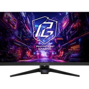 ASRock Phantom Gaming PG27FFT1A  27 Inch FHD (1920 x 1080) IPS Gaming Monitor, 180Hz 1ms (MPRT) Response Time, 2 x HDMI 2.0, 1 x DisplayPort 1.2, With Speakers
