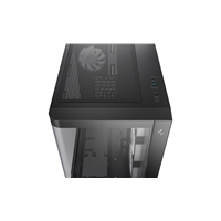 DeepCool CG530U 4F Case,Black, Mid- Tower, 2x USB 3.0, Tempered Glass Side Window Panel, ITX/Micro ATX/ATX - Image 5