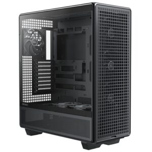 Antec 900 Full Tower PC Case, Tempered Glass Side Panel, E-ATX/ATX Support, High Airflow Design, USB 3.0 & USB-C, Black