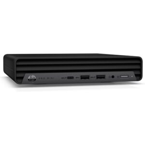 HP Pro Mini 400 Desktop Mini, Intel Core i5-12500T 12th Gen, 16GB RAM, 256 SSD, Intel Graphics, Windows 11 Pro