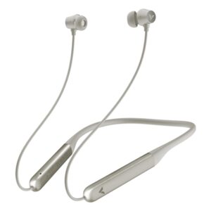 Verbatim (30206) TruSound ANC Neckband Earbuds, Wireless Bluetooth 5.4, Active Noise Cancellation - Grey
